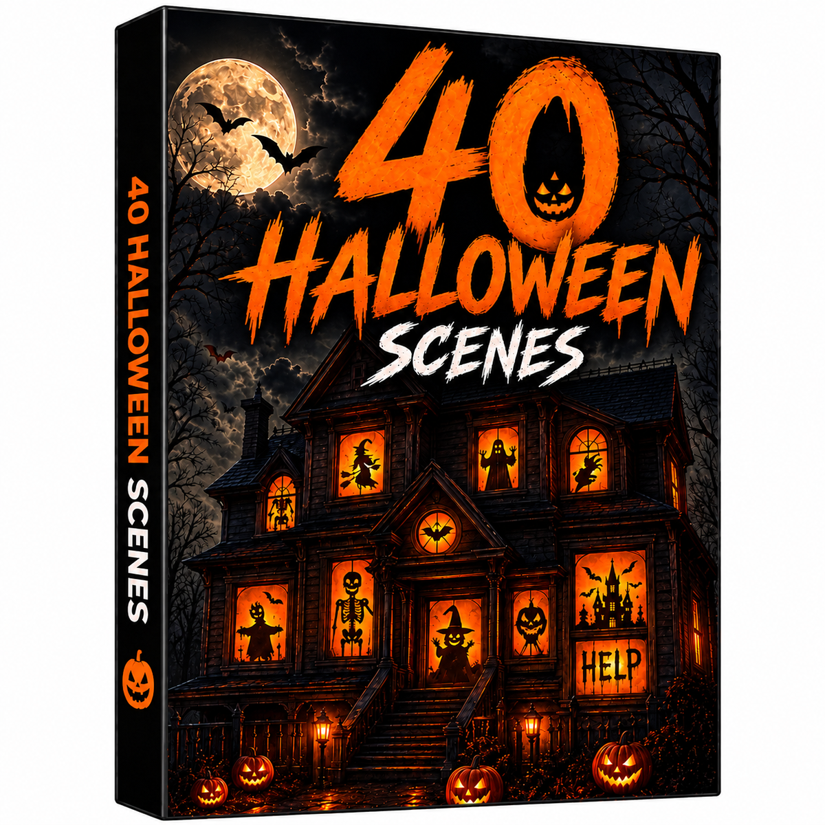 + 40 Halloween Scenes
