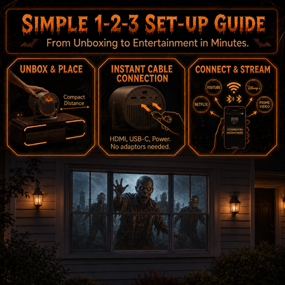 DarkCast Halloween Projector™