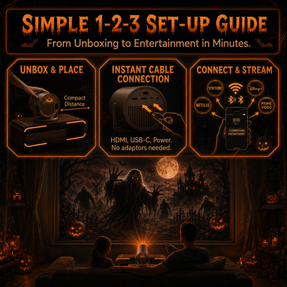 DarkCast Halloween Projector™